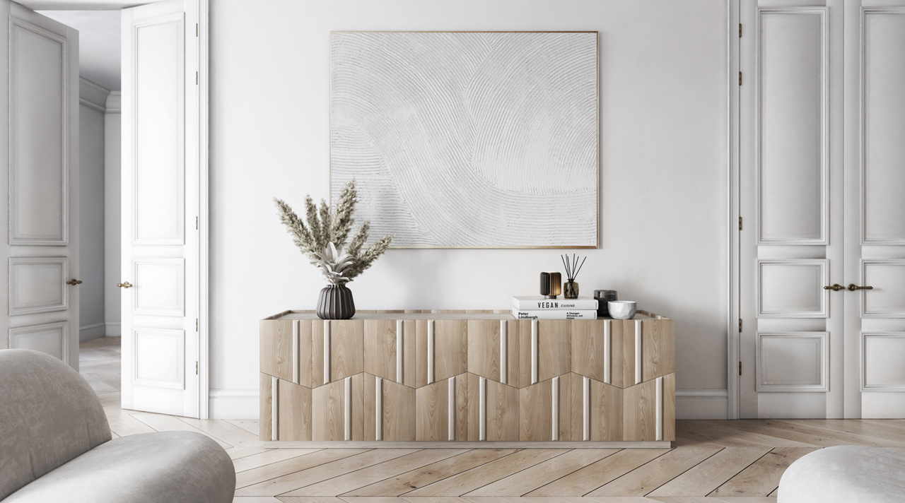 Woods panels  Sideboard Oblique